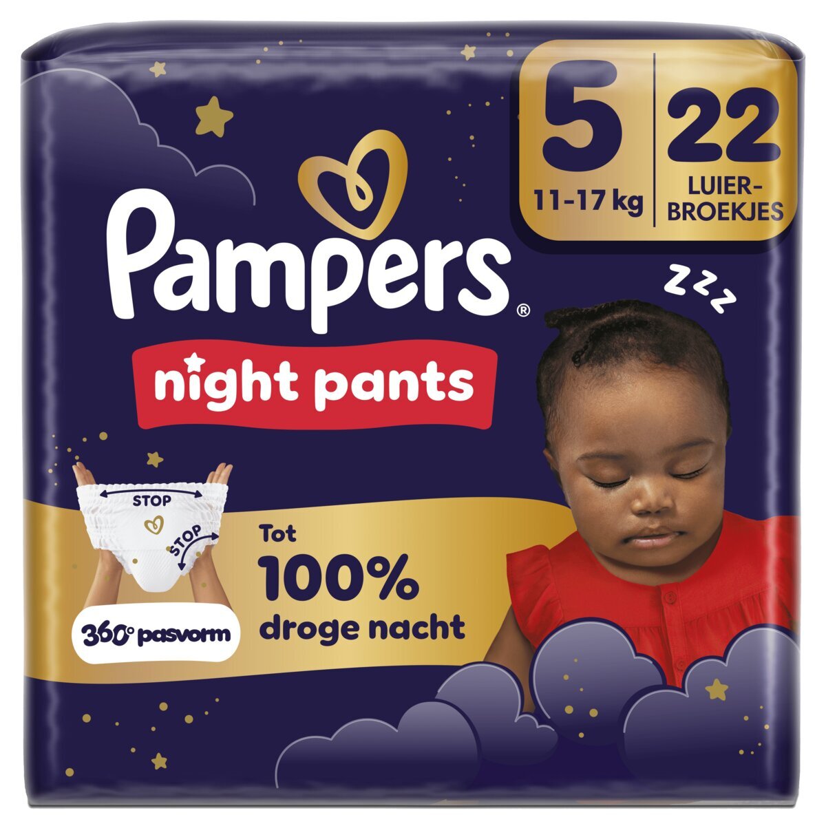 Pampers Night Pants Maat 5 Luierbroekjes