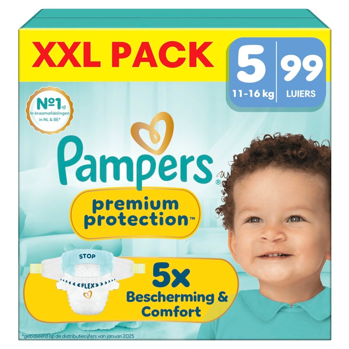 Pampers Premium Protection Maat 5 Luiers