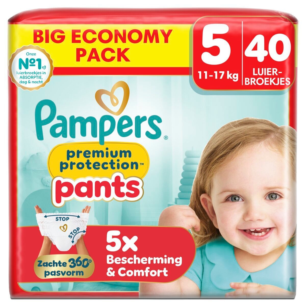 Pampers Premium Protection Pants Maat 5 Luierbroekjes