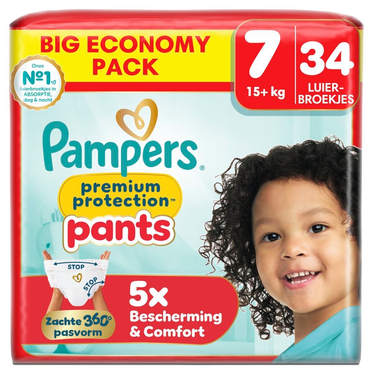 Pampers Premium Protection Pants Maat 7 Luierbroekjes