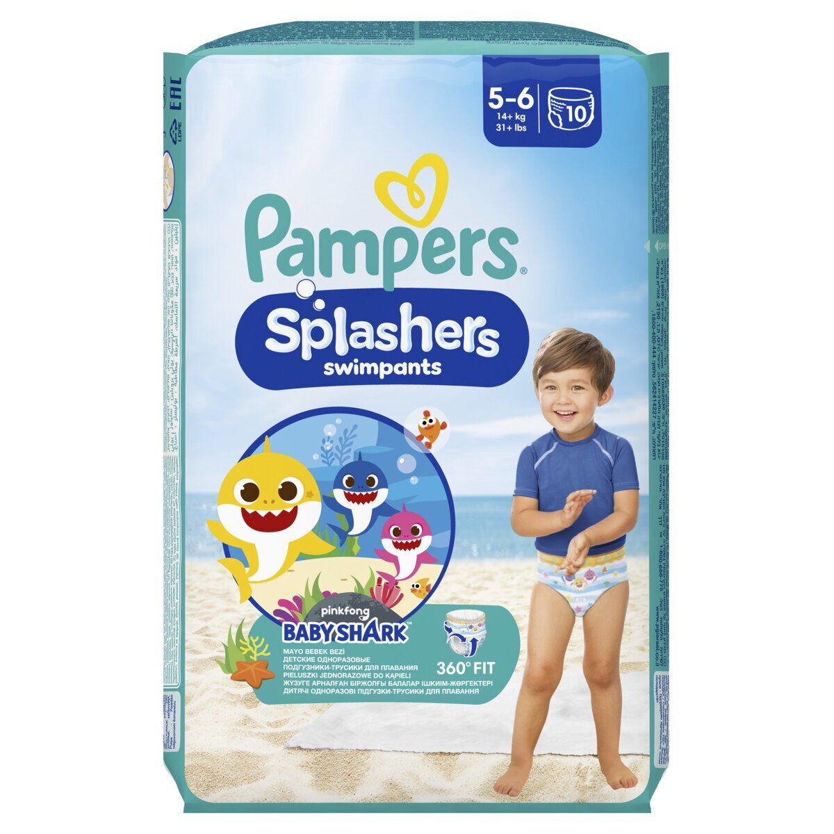 Pampers Splashers Maat 5-6 Zwemluiers