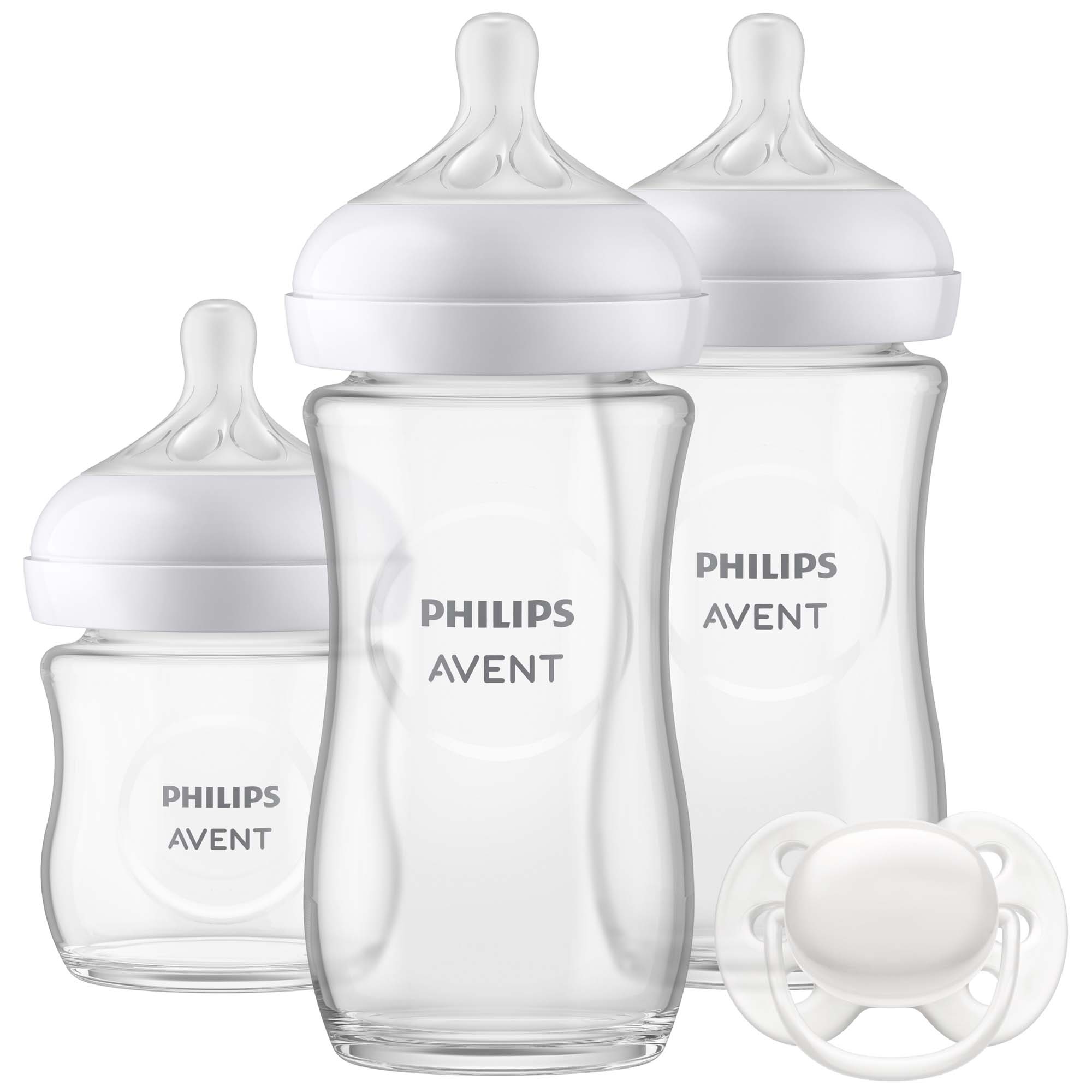 Philips Avent babyfles starterset Natural Response Glas - SCD878/11