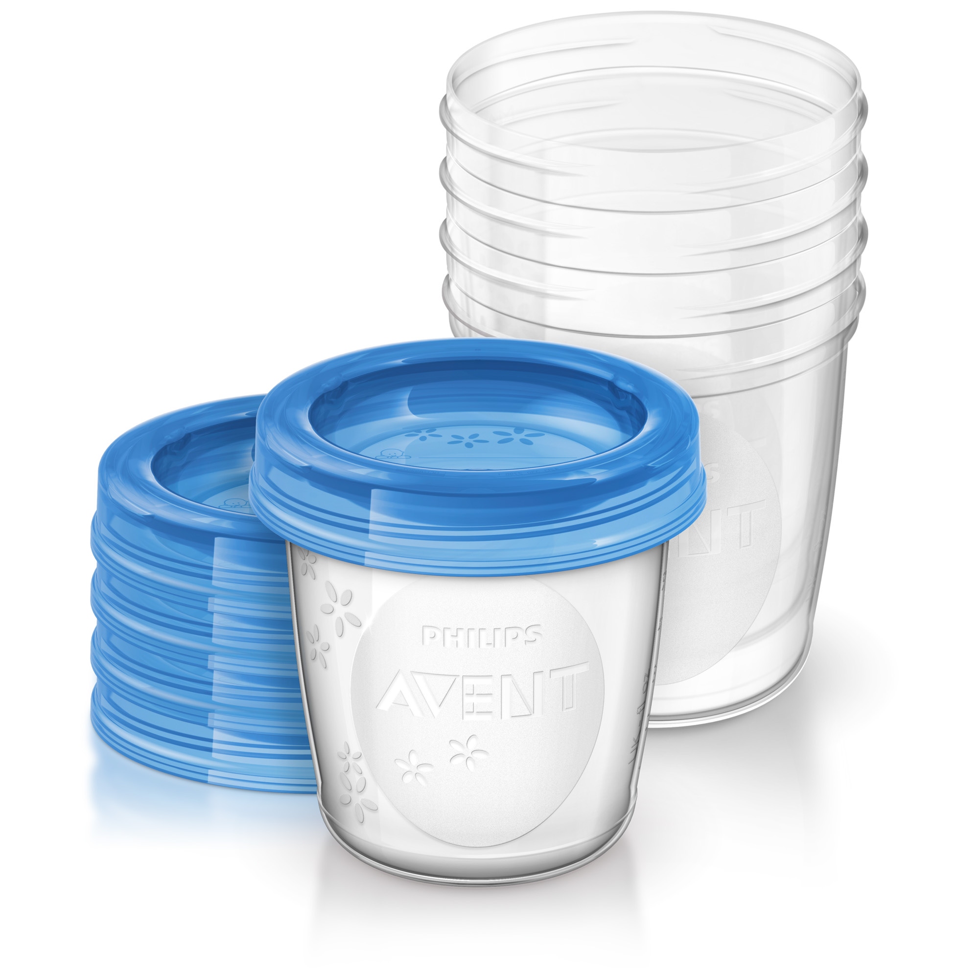 Philips Avent Bewaarbekers voor babyvoeding - 180 ml - 5 stuks - SCF619/05