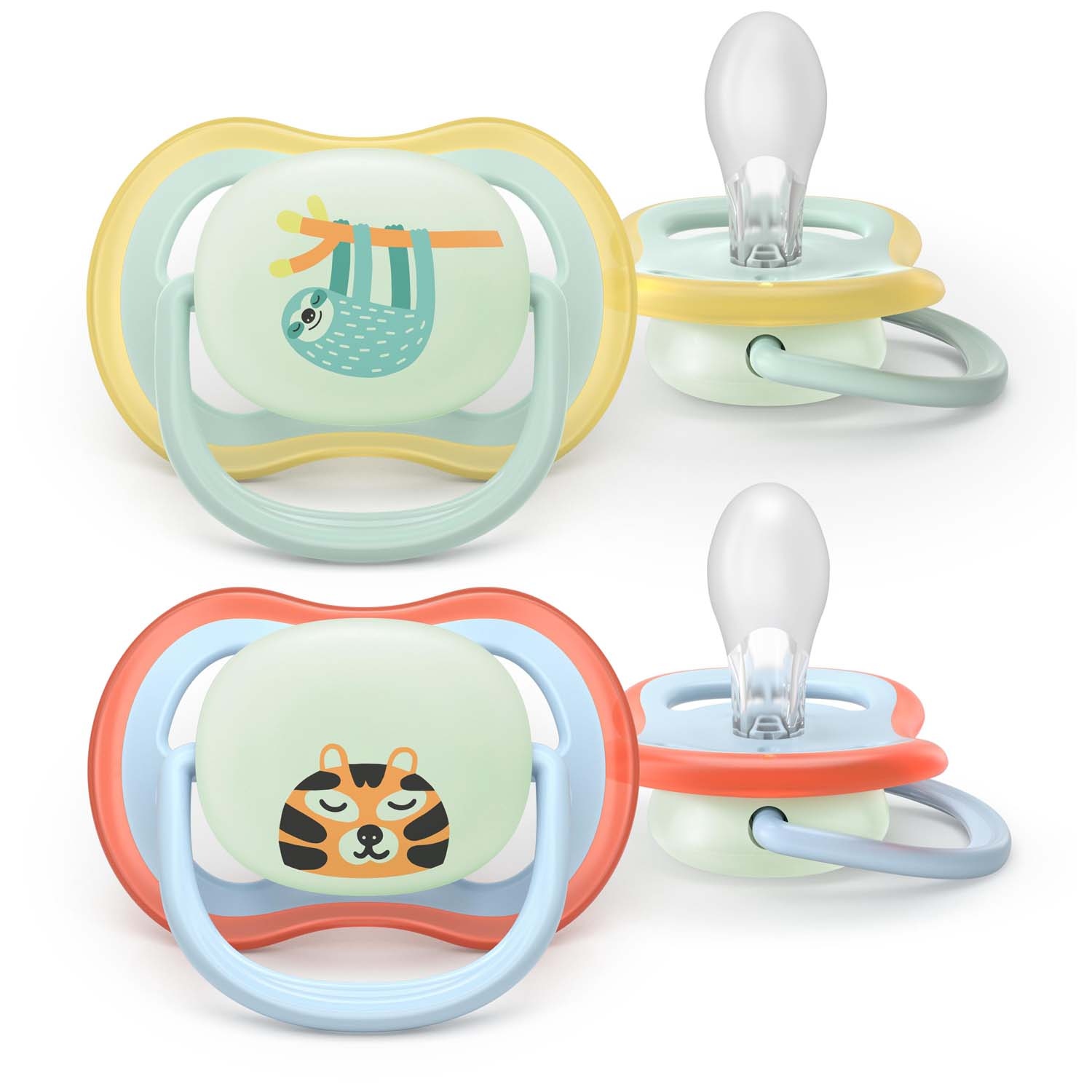 Philips Avent fopspeen Ultra Air night 0-6 maanden