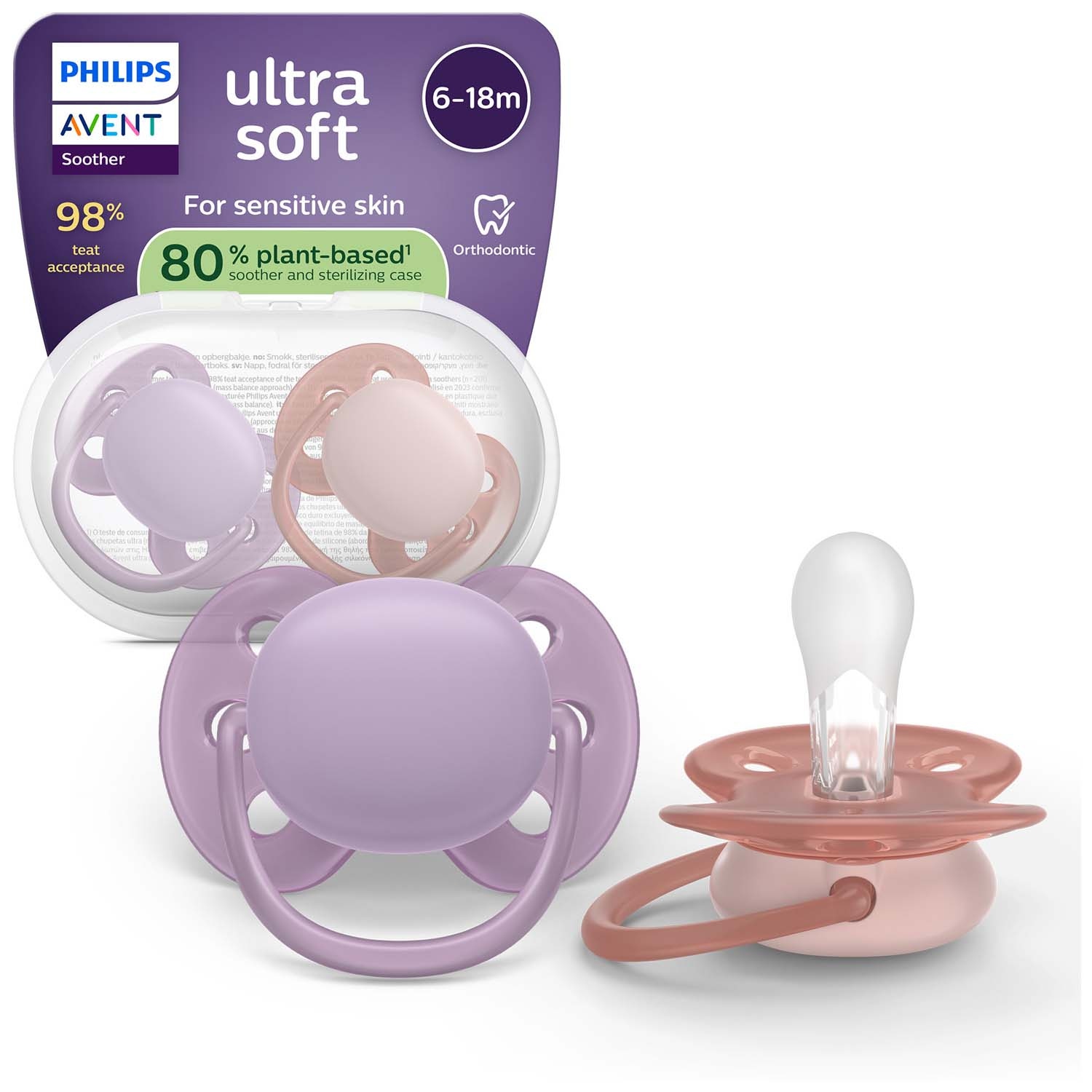 Philips Avent fopspeen Ultra Soft 6-18 maanden