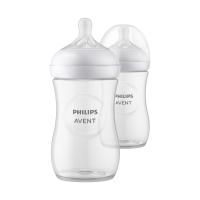 Philips Avent Natural Fles - 260 ml - 2 Stuks