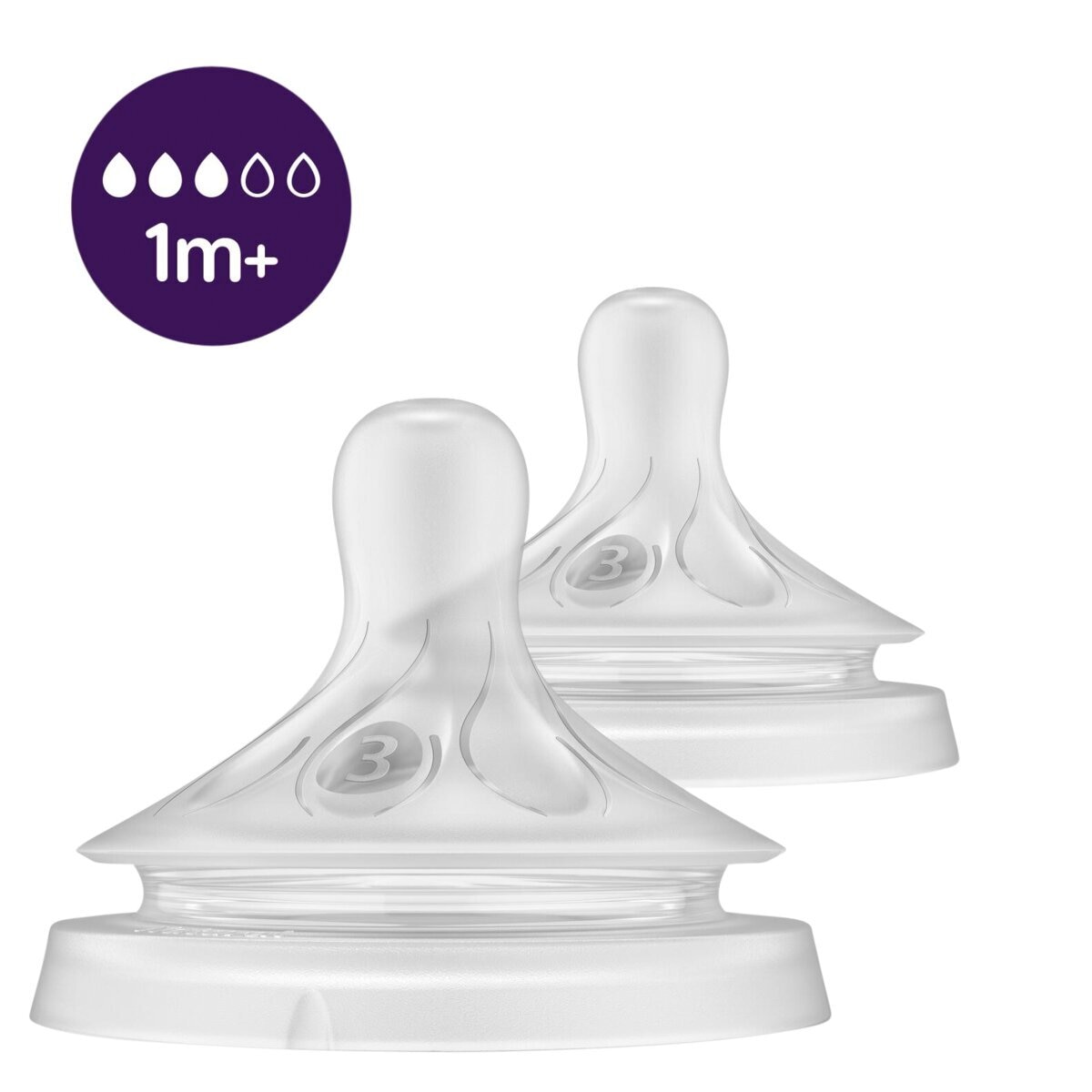 Philips Avent Natural Flesspeen 1M+