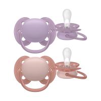 Philips Avent Ultra Soft Fopspeen - 6-18 Mnd - 2 Stuks - Plant-based