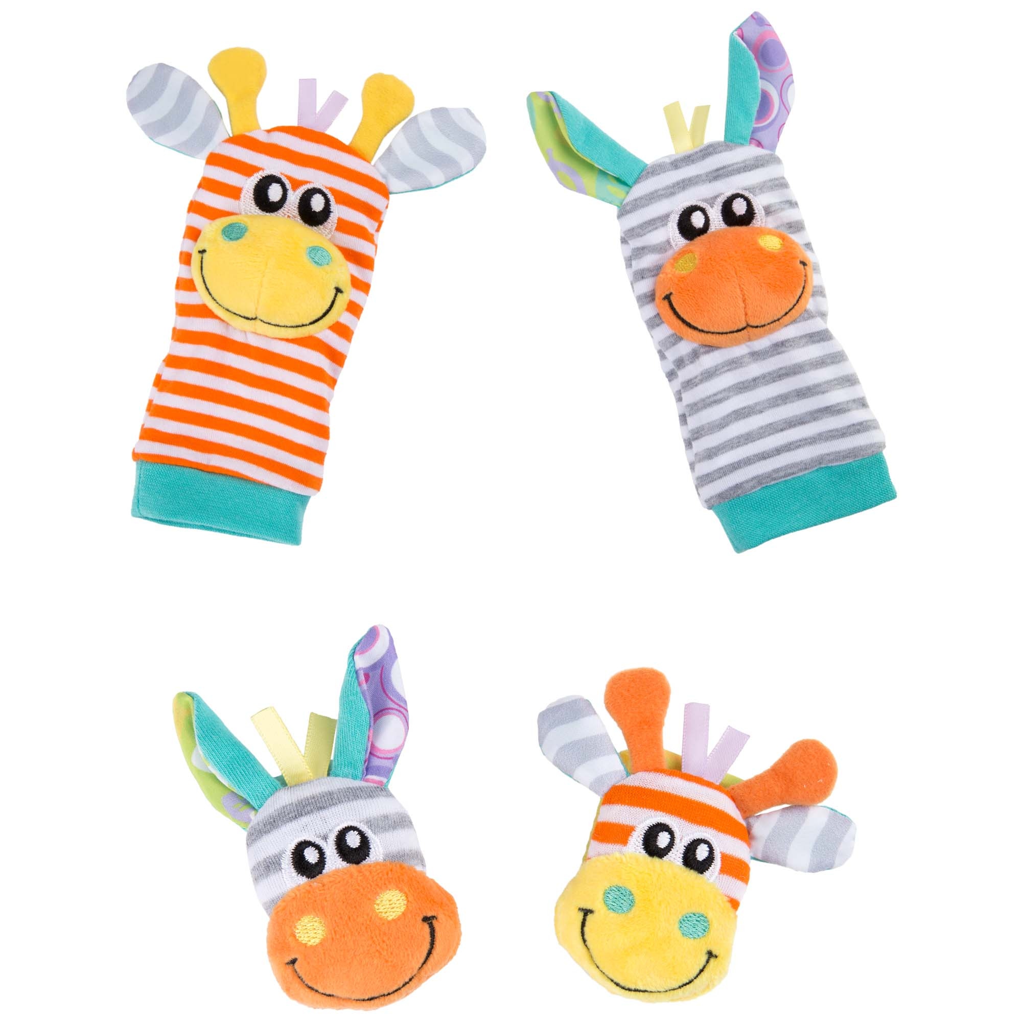 Playgro Jungle Wrist Rattle and Foot Finder