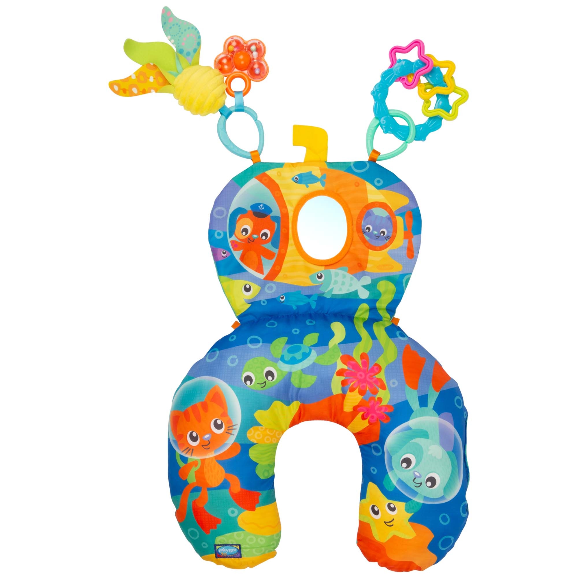 Playgro ocean tummy time activity pillow