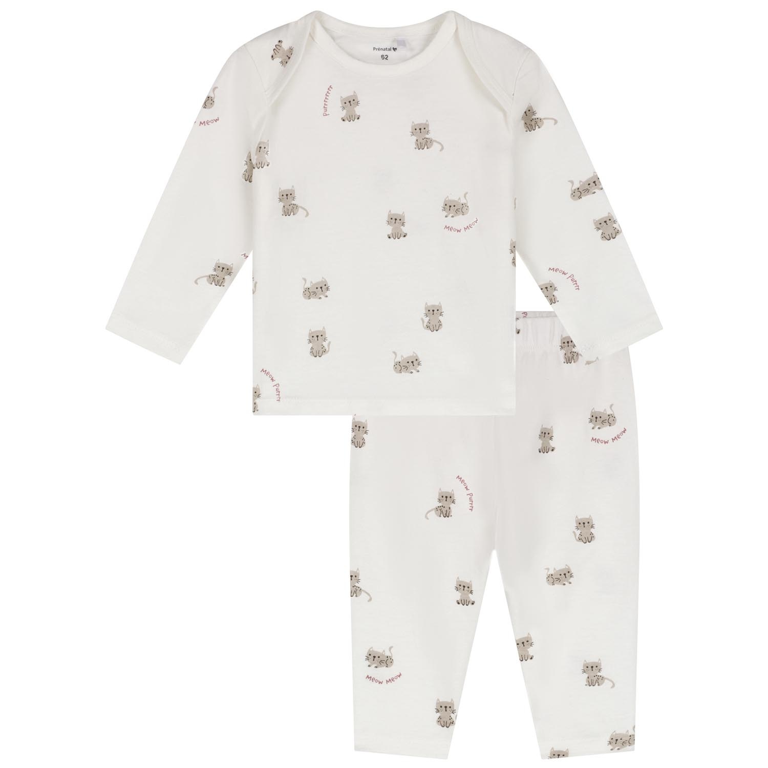 Prénatal baby pyjama cats