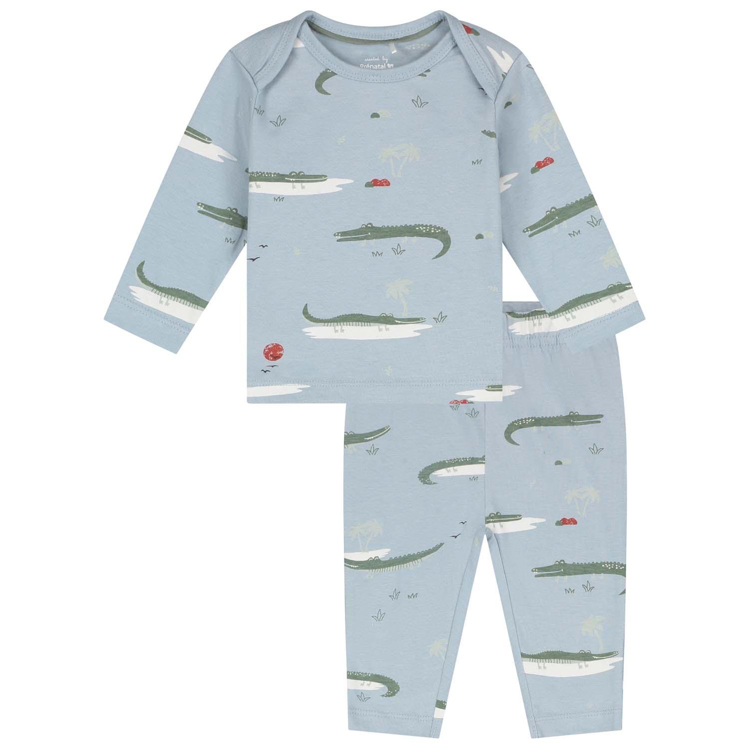 Prénatal baby pyjama croco