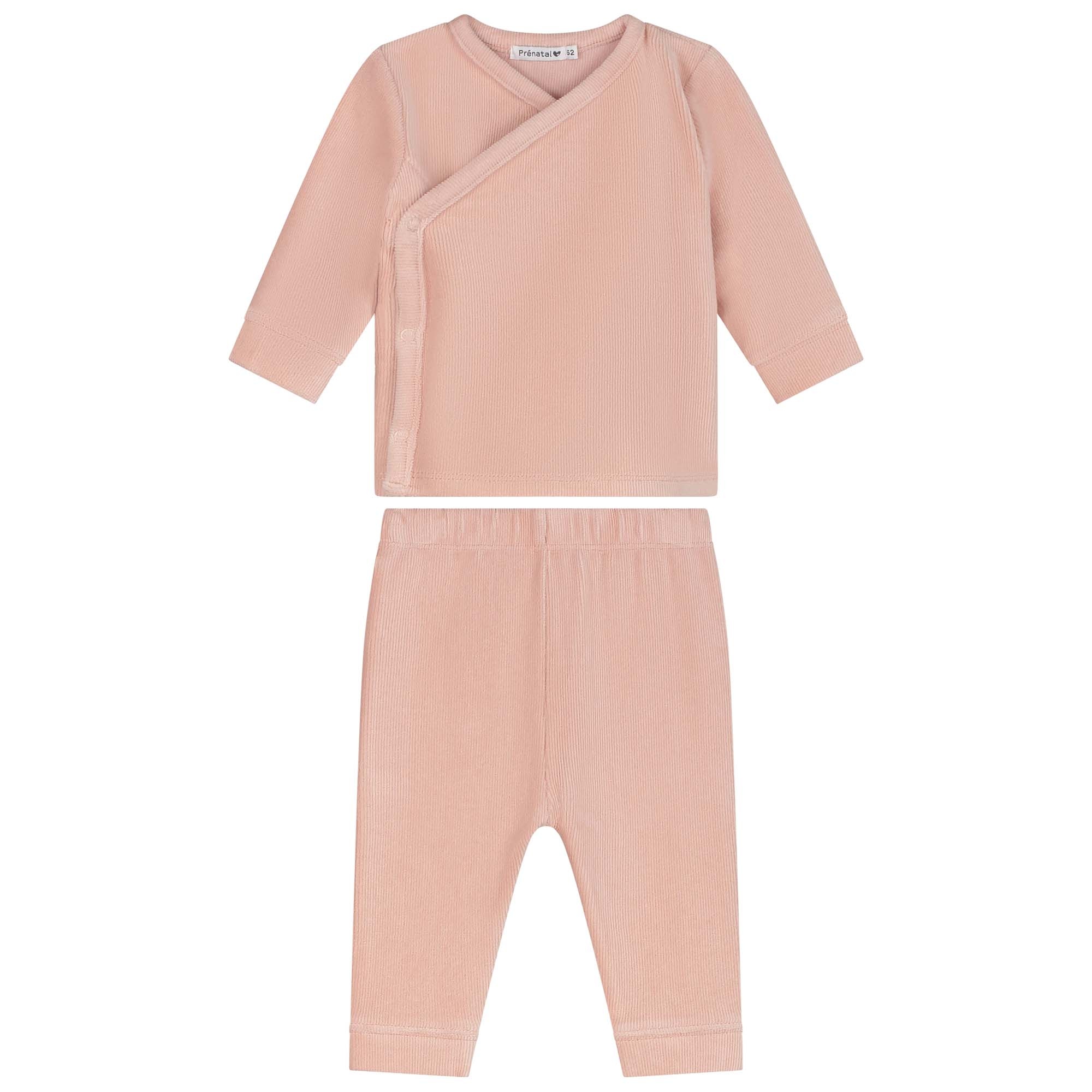 Prénatal baby pyjama rib velour