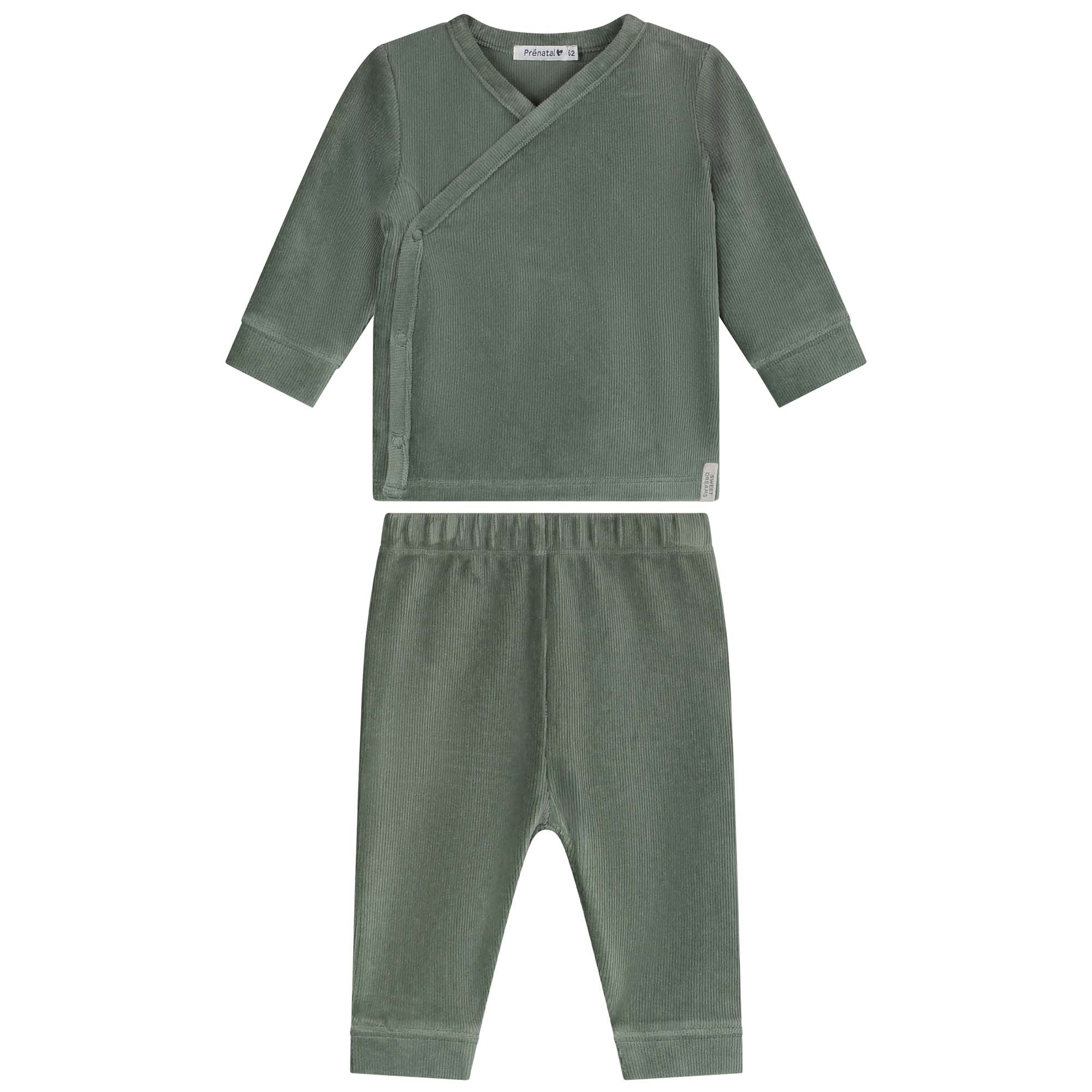 Prénatal baby pyjama rib velour