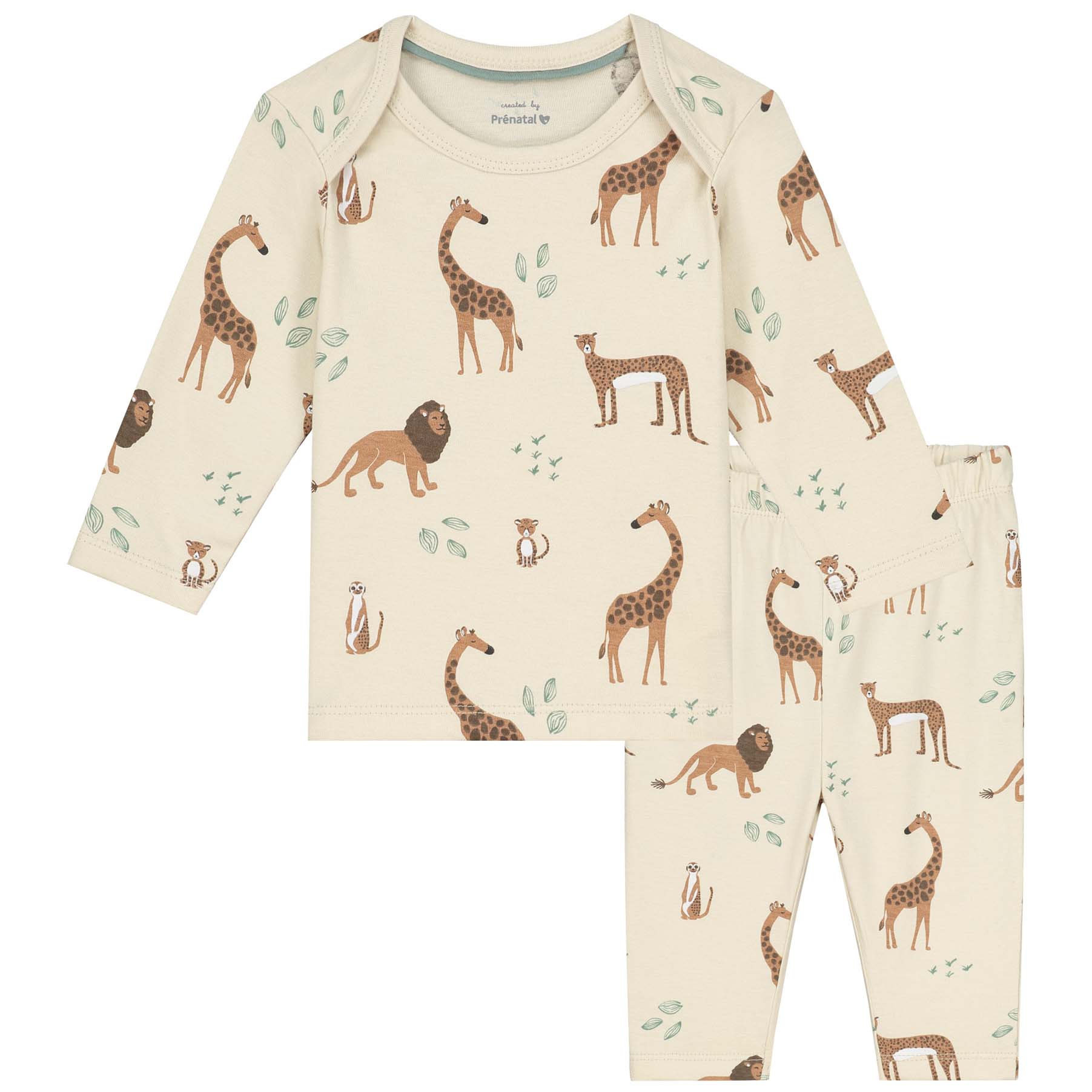 Prénatal baby pyjama Savanne