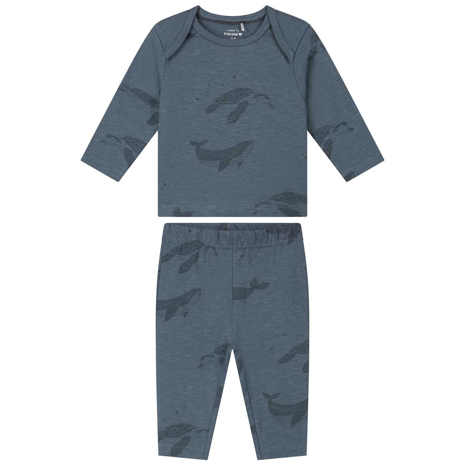 Prénatal baby pyjama schildpad
