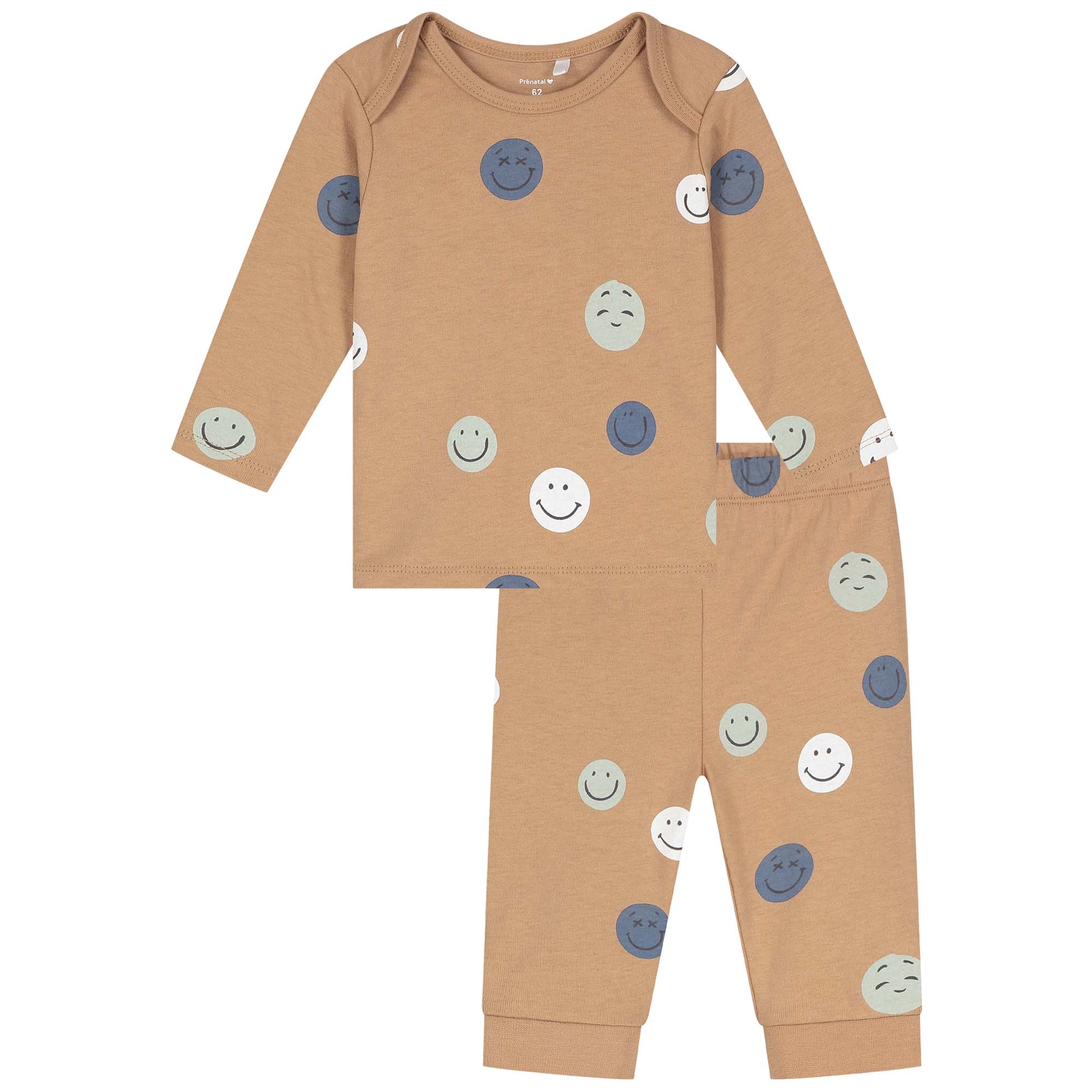 Prénatal baby pyjama smiley