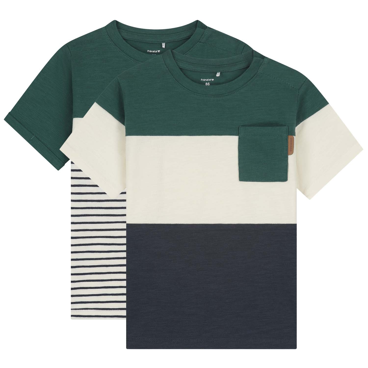 Prénatal baby T-shirts 2 stuks