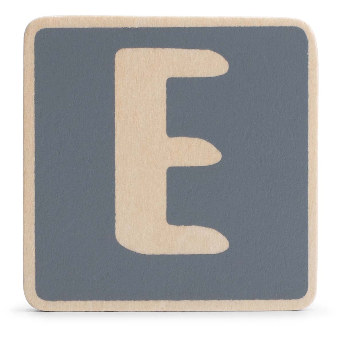 Prénatal houten namentrein letter E