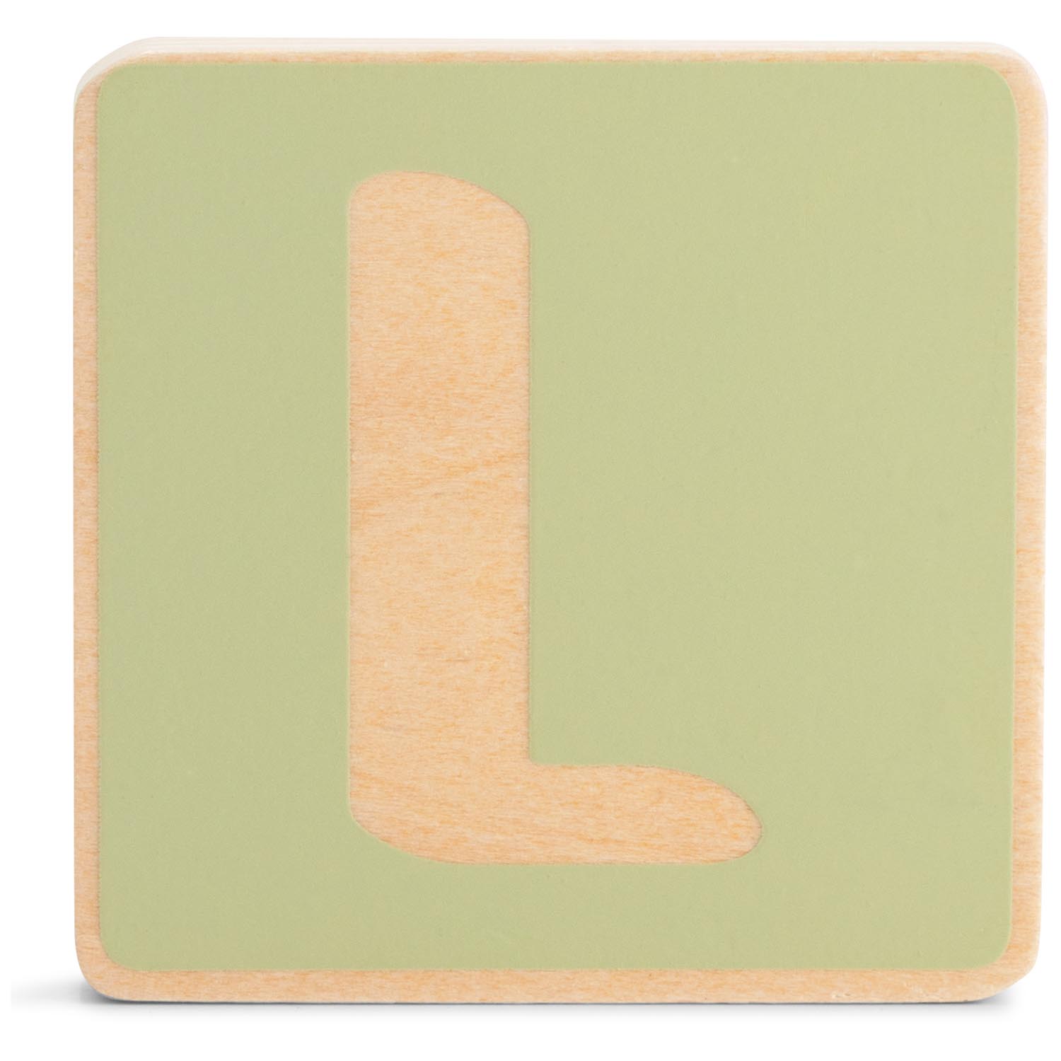Prénatal houten namentrein letter L