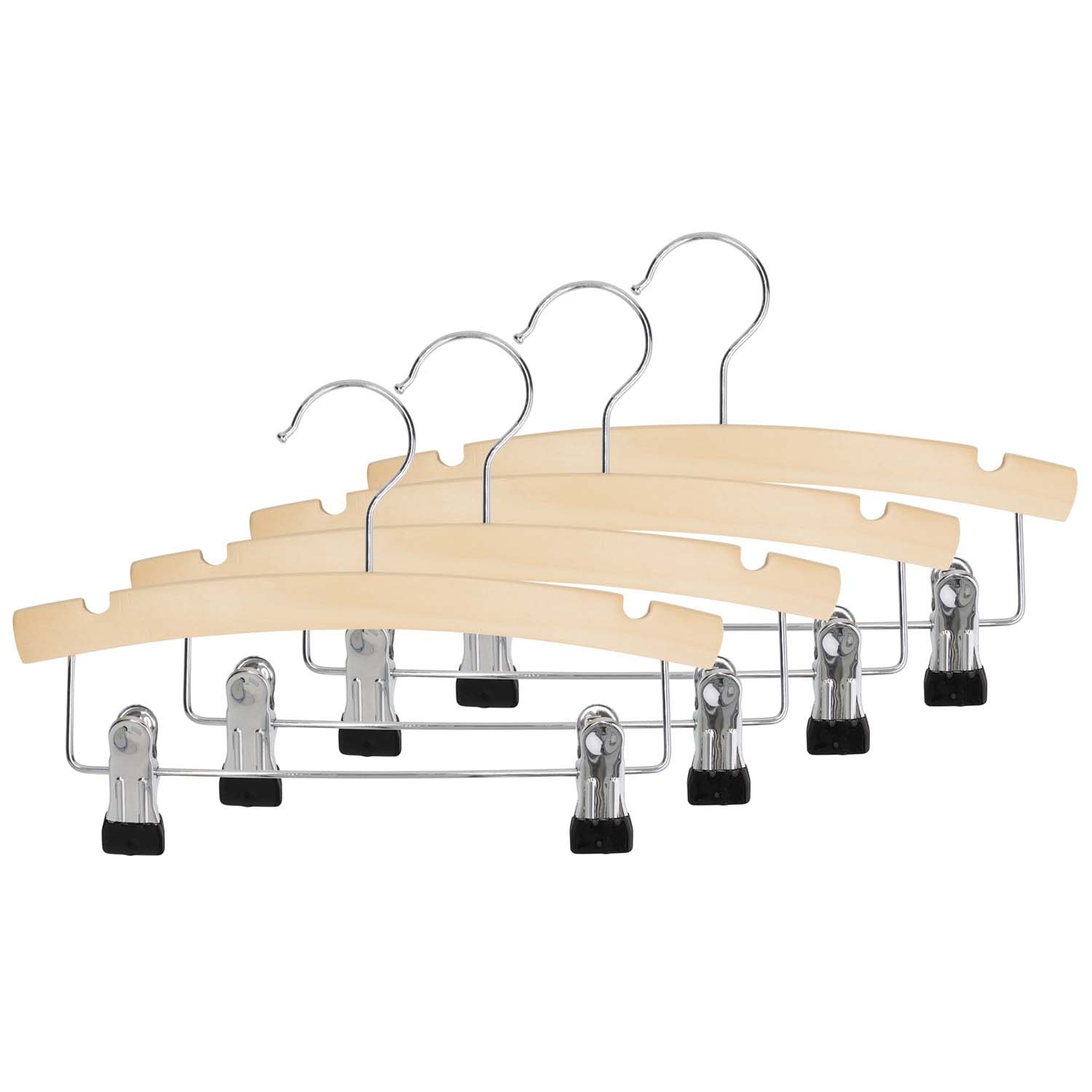 Prénatal kledinghanger hout met klem 4 stuks