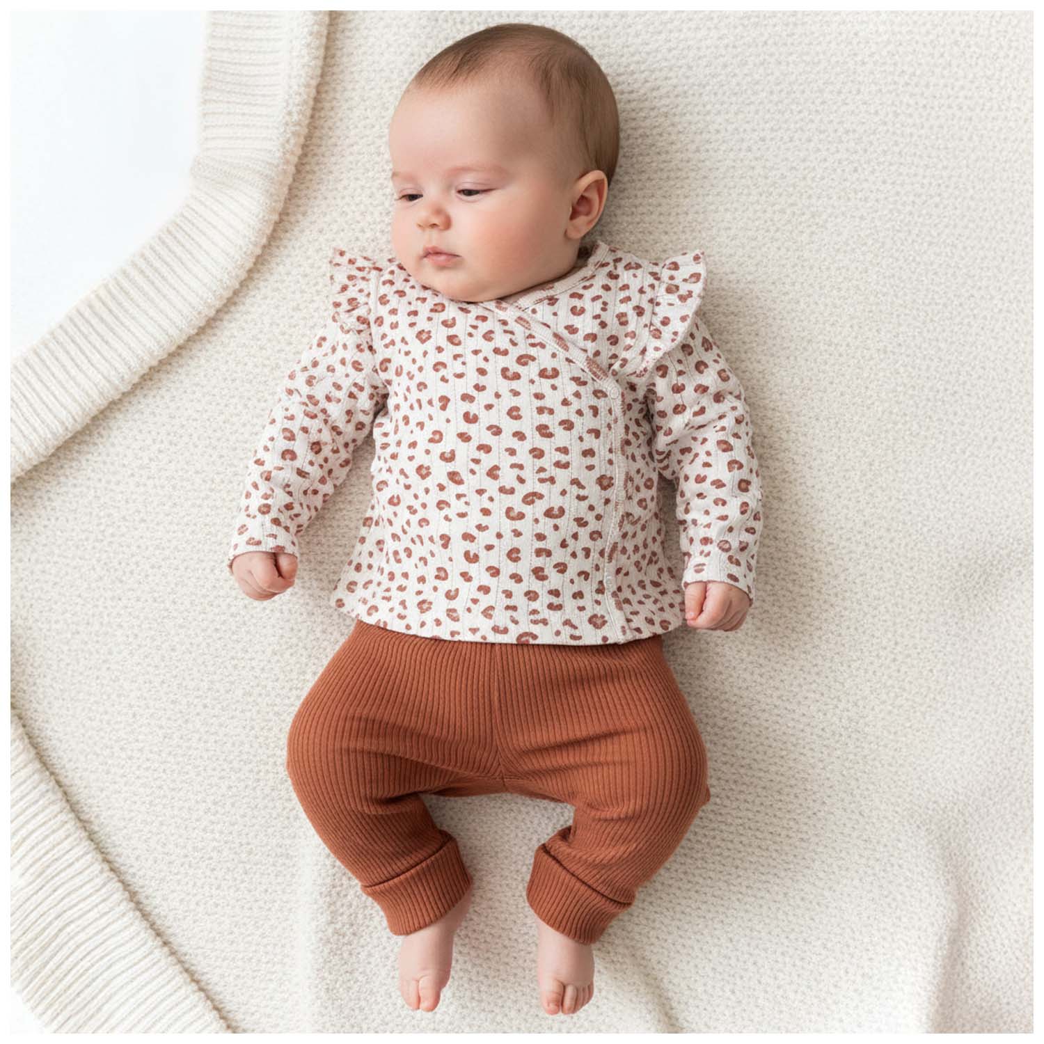 Prénatal newborn kledingset animal print