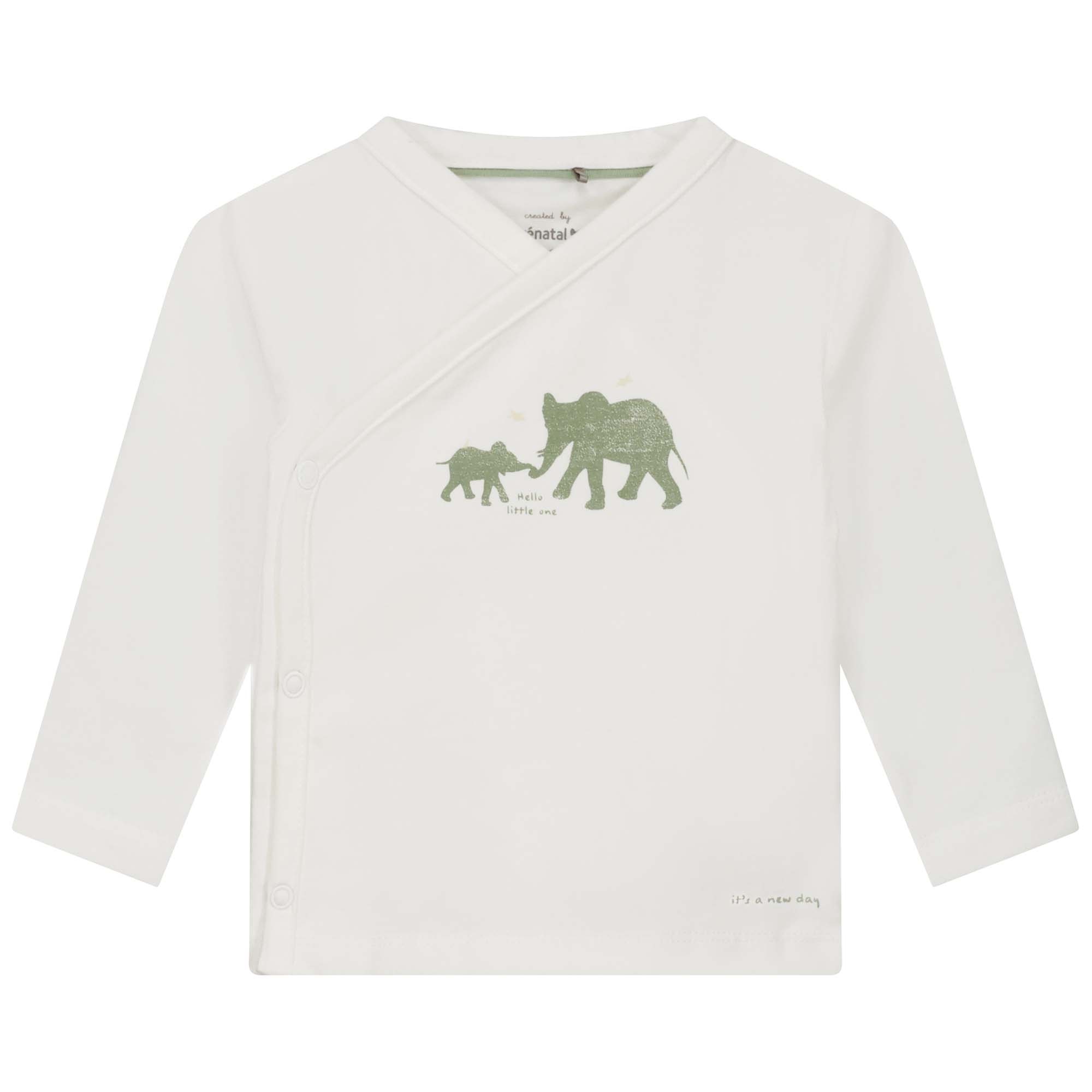 Prénatal newborn overslagshirt