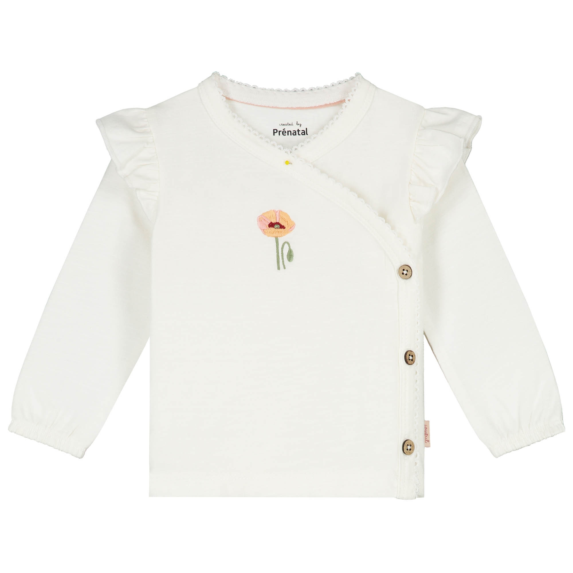 Prénatal newborn overslagshirt