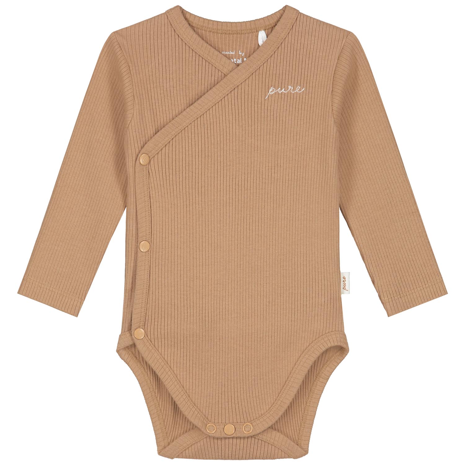 Prénatal newborn romper rib Pure