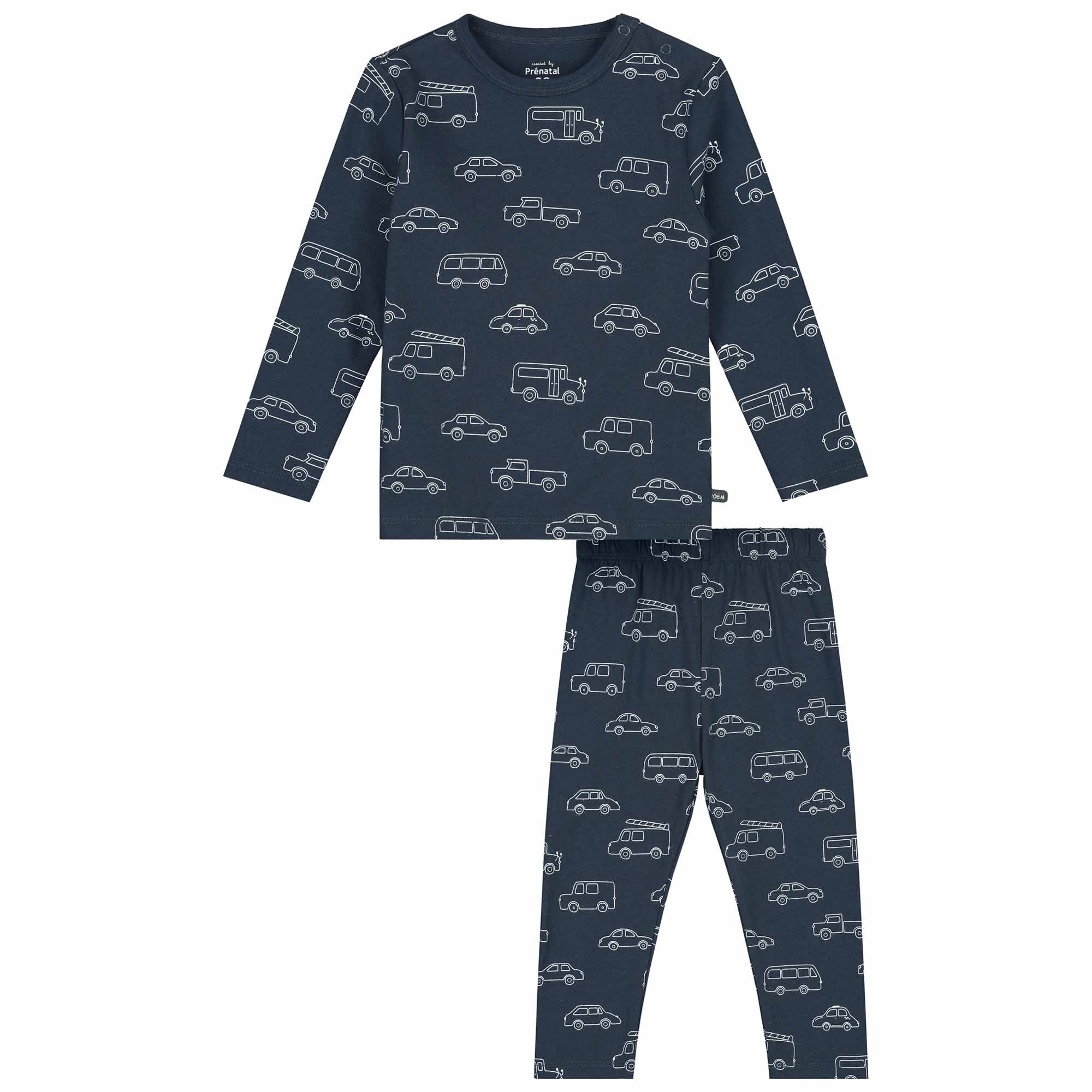 Prénatal peuter pyjama auto's
