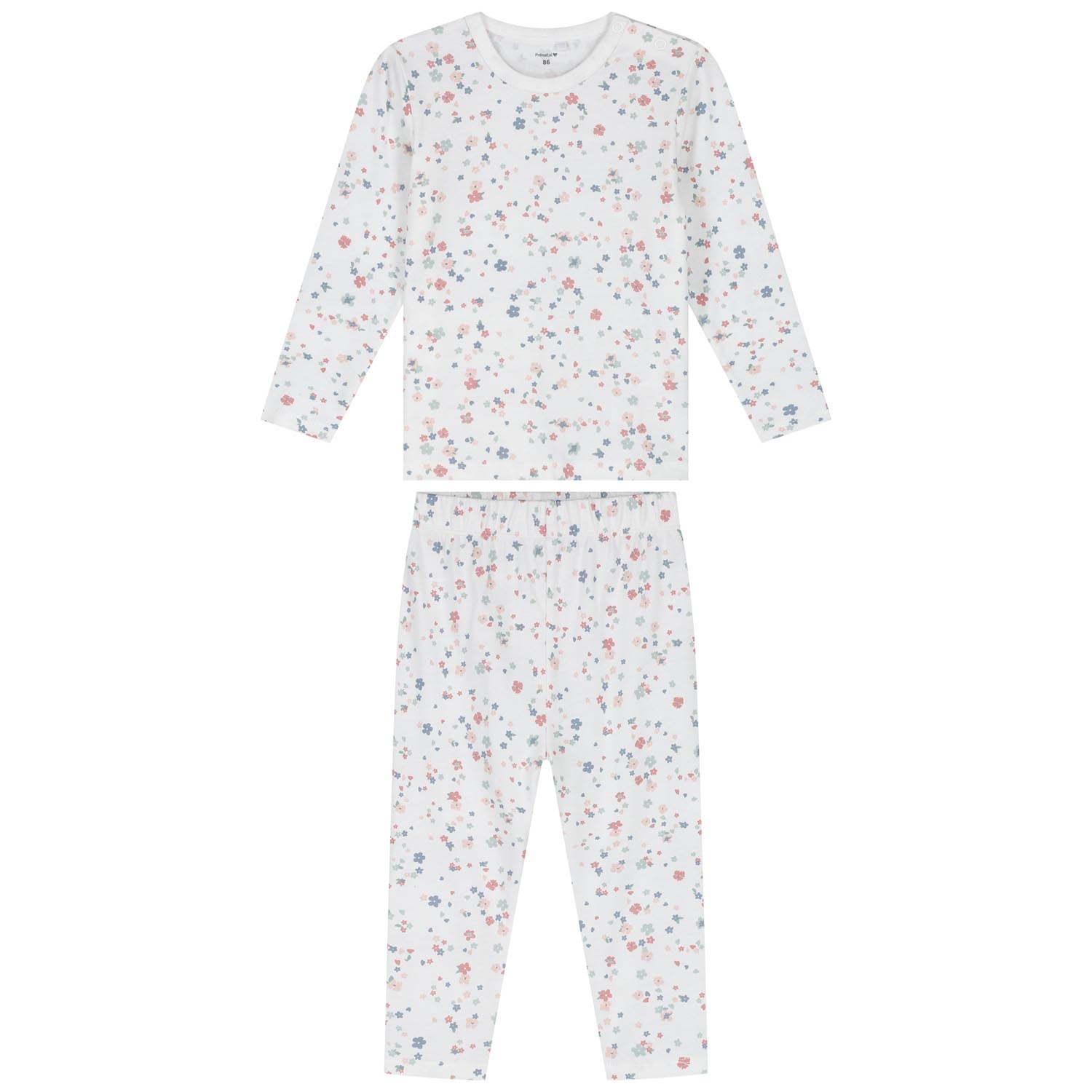 Prénatal peuter pyjama bloem