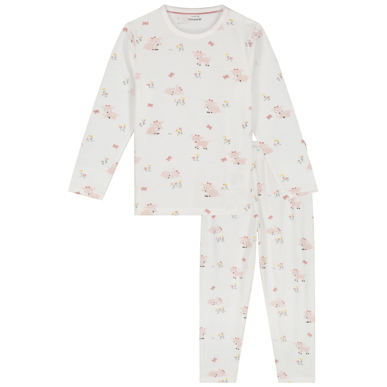 Prénatal peuter pyjama hert