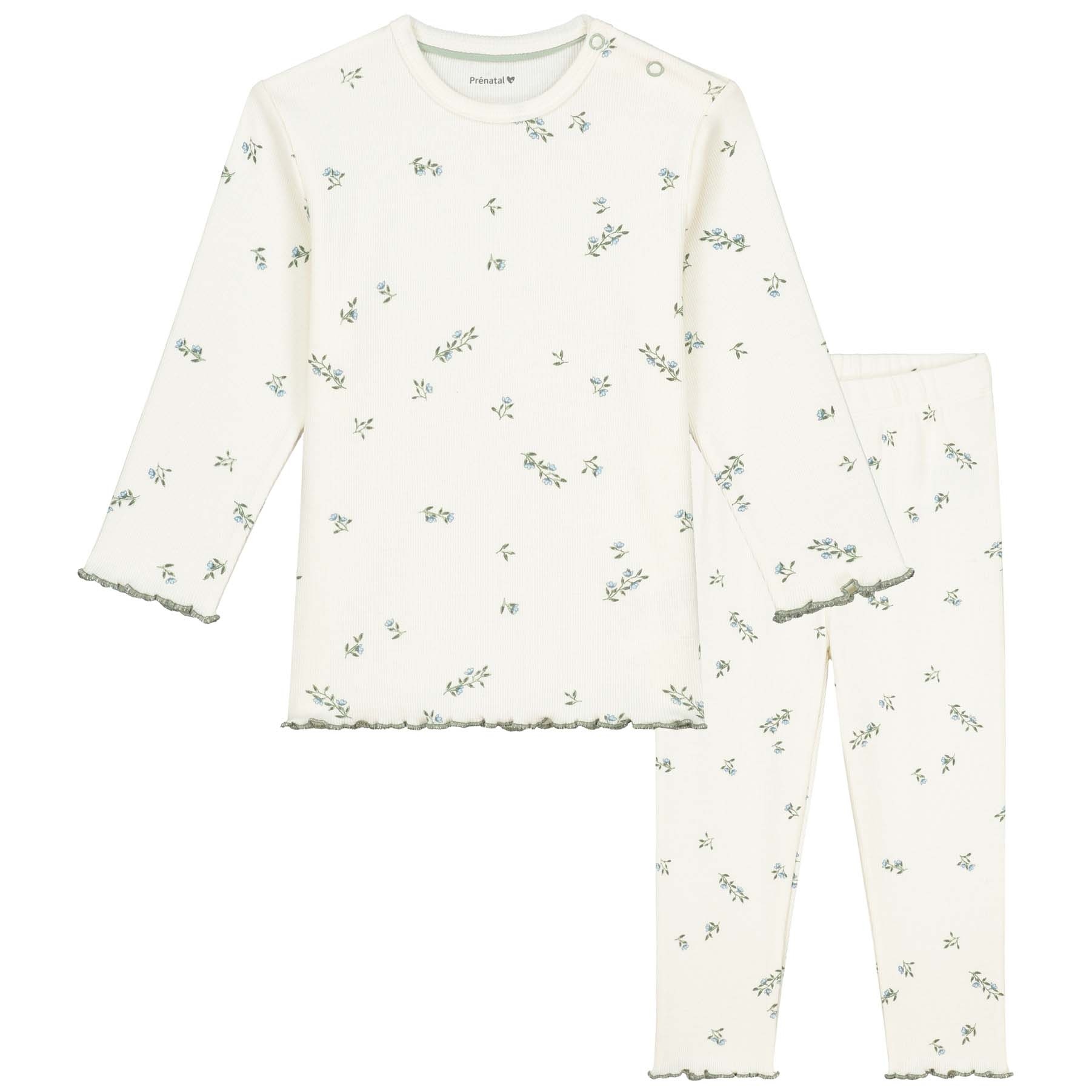 Prénatal peuter pyjama romantic rib