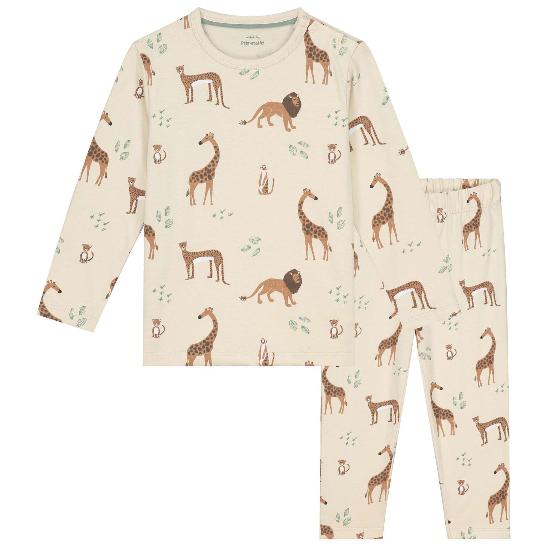 Prénatal peuter pyjama Savanne