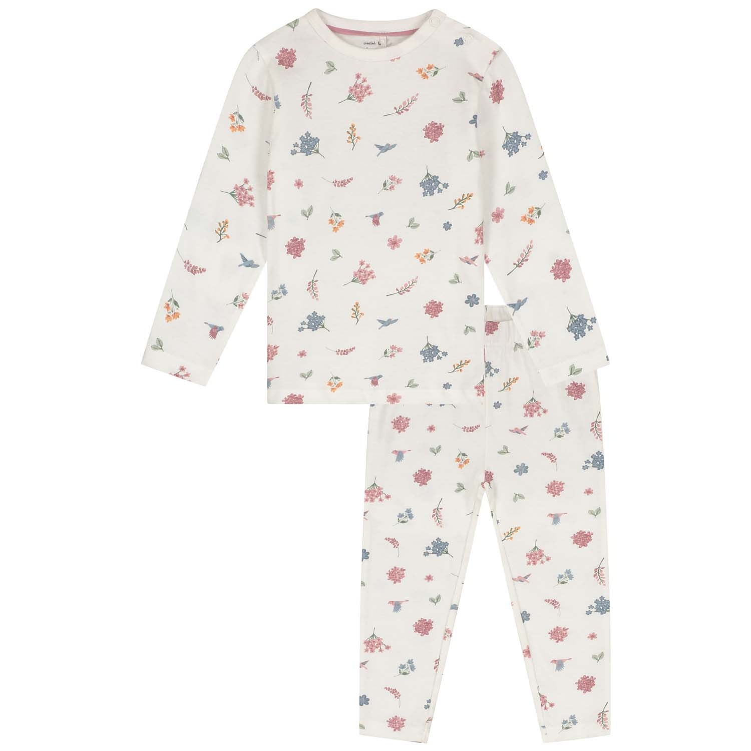 Prénatal peuter pyjama vogeltjes
