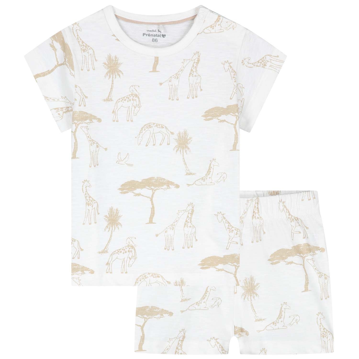 Prénatal peuter shortama giraffe