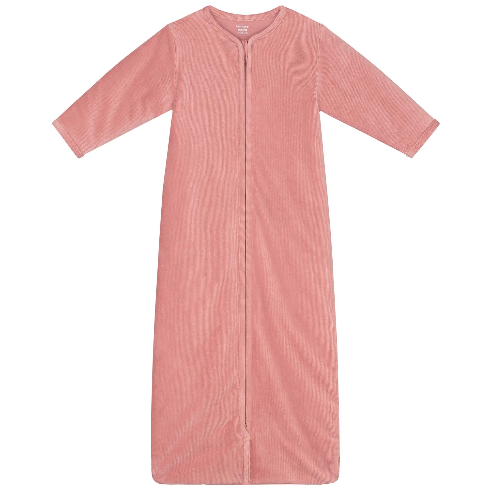 Prénatal slaapzak rib velour
