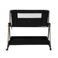 Puck Claire Co-Sleeper - Zwart / Goud