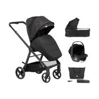Puck Kinderwagen 3-in-1 - Fleur - Ebony