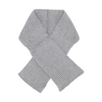 Puck Knit Sjaal - Light Grey Melange