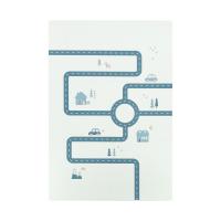 Puck Playmat Road - Sandy Blue