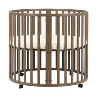 Puck Ronde Box - Chestnut - Inclusief Matras