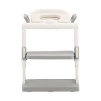 Puck Toilet Trainer Opvouwbaar - Wit/Grijs