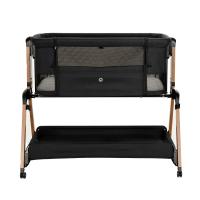 Qute Co-Sleeper Q-Breez Plus Woody Zwart
