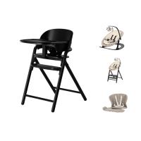 Qute Q-Sittle Eetstoel & Rocker - Full Black/Clay/Sand