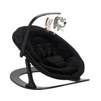 Qute Q-Sittle Newborn Rocker Black + Bekleding Black