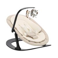 Qute Q-Sittle Newborn Rocker Black + Bekleding Ivory