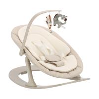 Qute Q-Sittle Newborn Rocker Clay + Bekleding Ivory