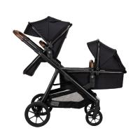 Qute Q-Twin Duowagen - Jeans Zwart