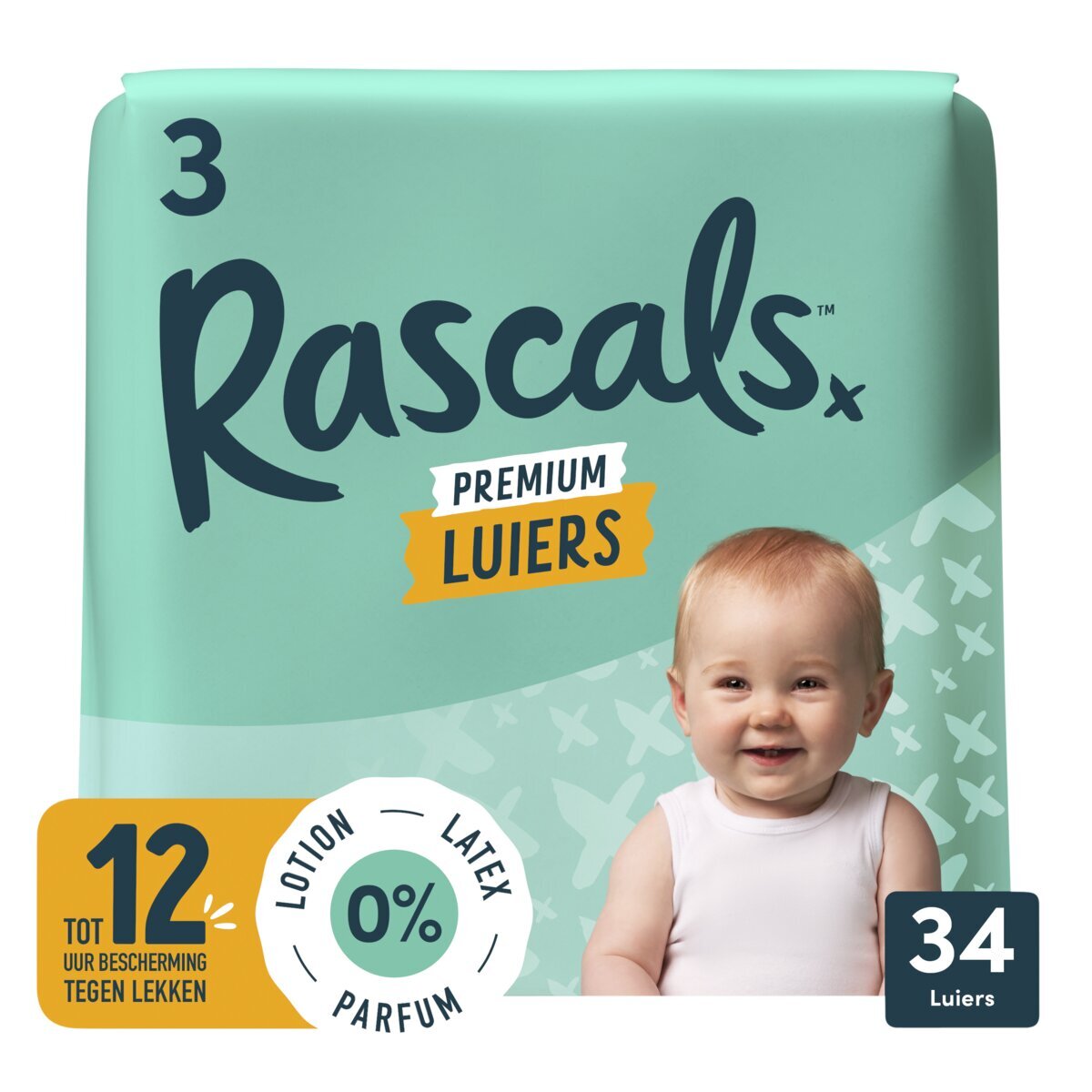 Rascals Maat 3 Premium Luiers